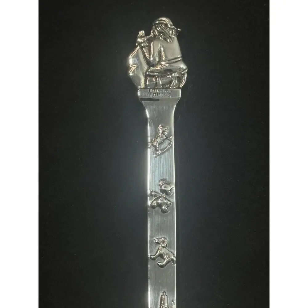 Sterling Silver Tiffany Co 925 Santa Claus Christmas Holiday Teaspoon 2006 Gift